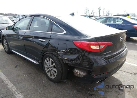 2016 Hyundai Sonata Limited from USA, damaged, VIN 5NPE34AF6GH435402